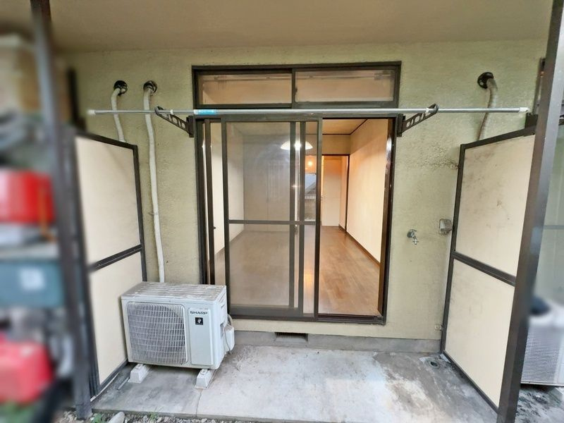 入間市東藤沢７丁目のアパートのバルコニー