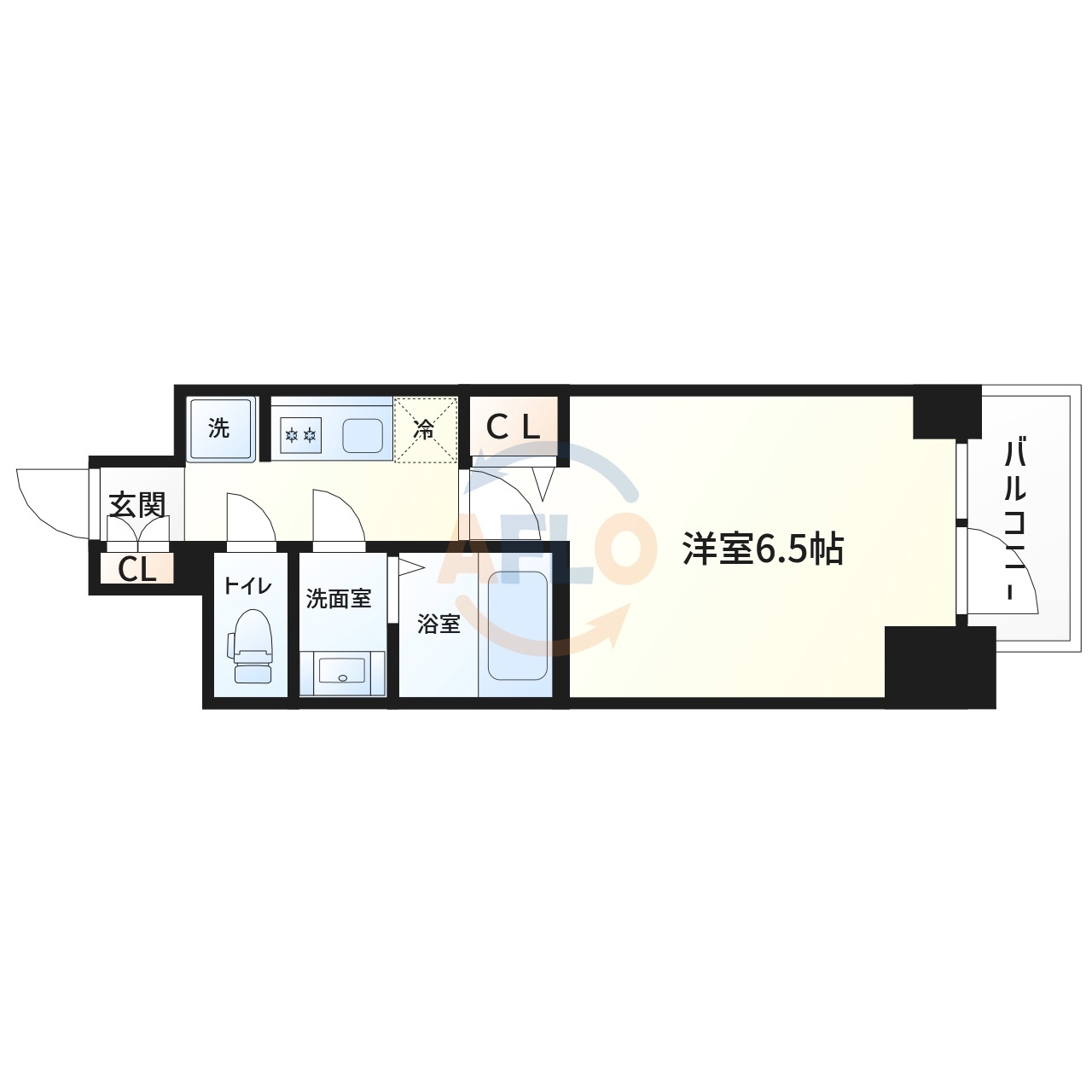 プレサンス四天王寺前夕陽ヶ丘　凛宮の間取り|プレサンス四天王寺前夕陽ヶ丘　凛宮　間取り