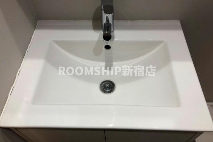 アレーゼヒガシウラワの洗面所