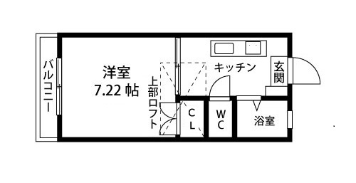 シャトルＫの間取り