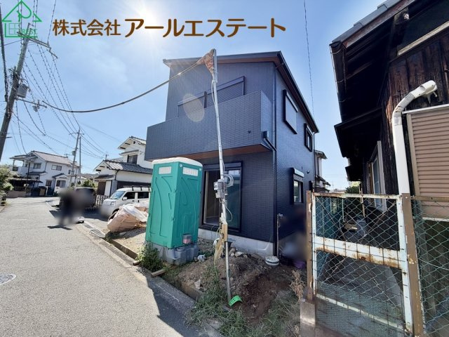 加古川市野口町野口　　新築戸建の前面道路含む現地写真