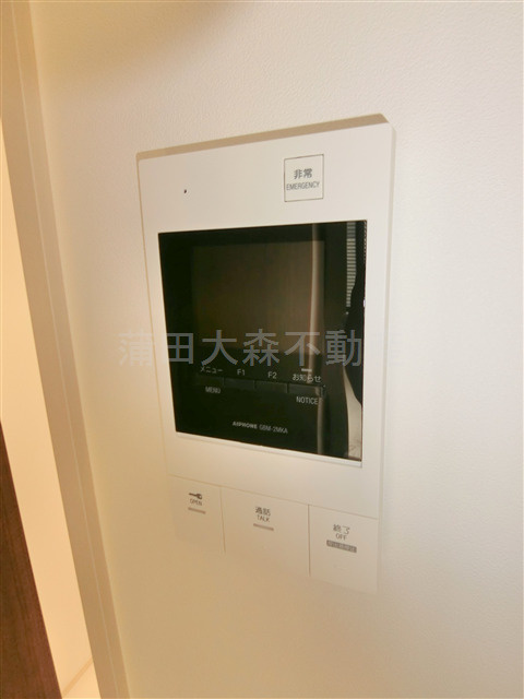 COCOCUBE大森本町の設備|TVモニター付オートロック　インターホン
