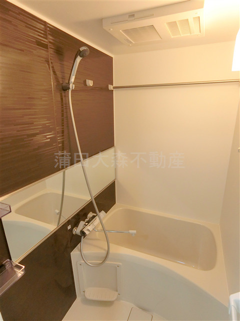 COCOCUBE大森本町の浴室|浴室乾燥機付きのバスルーム　お風呂