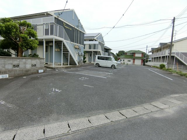 サンフレグランスA棟の駐車場