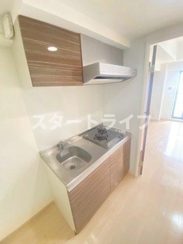 大阪市淀川区東三国３丁目の賃貸マンションのキッチン