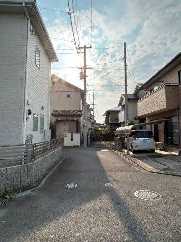 ☆選べる家具プレゼント☆久保田町　再生住宅の前面道路含む現地写真