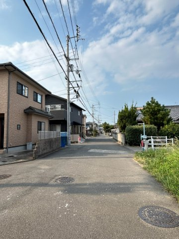 ☆選べる家具プレゼント☆久保田町　再生住宅の前面道路含む現地写真