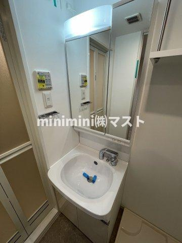 ワールドアイ難波City Gateの洗面所