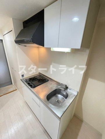 大阪市淀川区東三国３丁目の賃貸マンションのキッチン