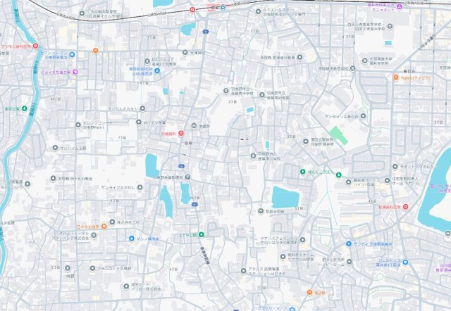 羽曳野市高鷲　第7期　新築一戸建ての地図