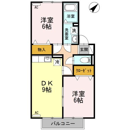 ブリスベントの間取り