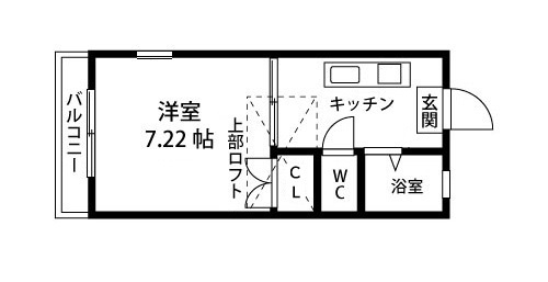 シャトルＫの間取り