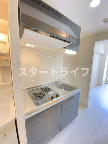 大阪市淀川区東三国３丁目の賃貸マンションのキッチン