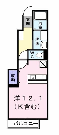 メゾンアルモニーの間取り