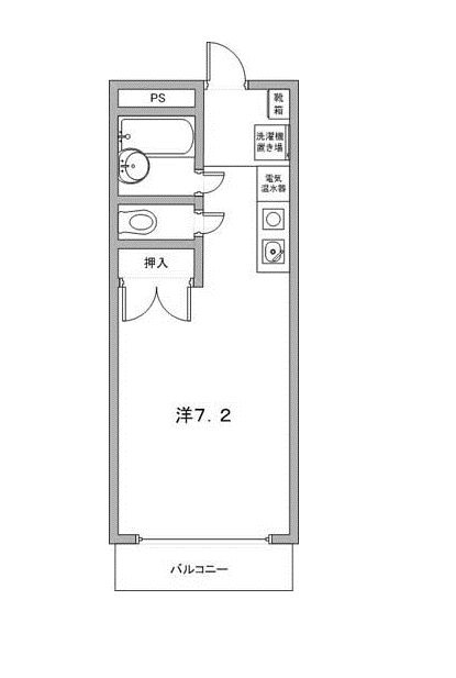 セイントヴィラ医大南の間取り