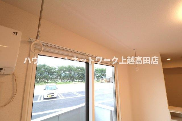 プレミアステイツ Ａの展望|室内物干し