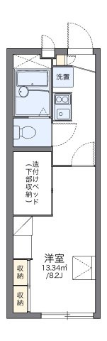 レオパレスリソーの間取り