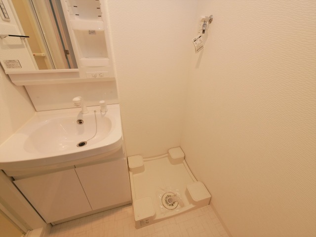 S-RESIDENCE南堀江の洗面所