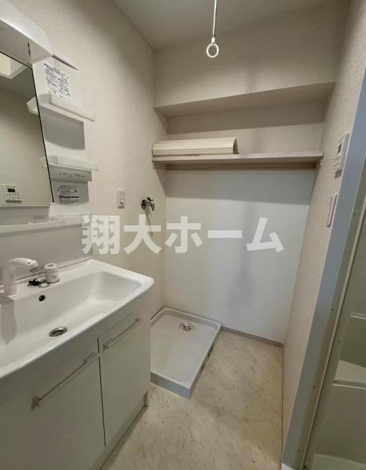 朝日グリーンハイツの洗面所