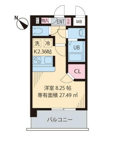 ウィッシュ・スクエア・イーストの間取り