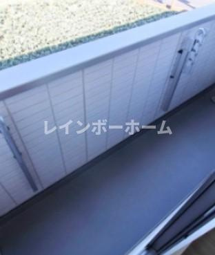 Spazioのバルコニー