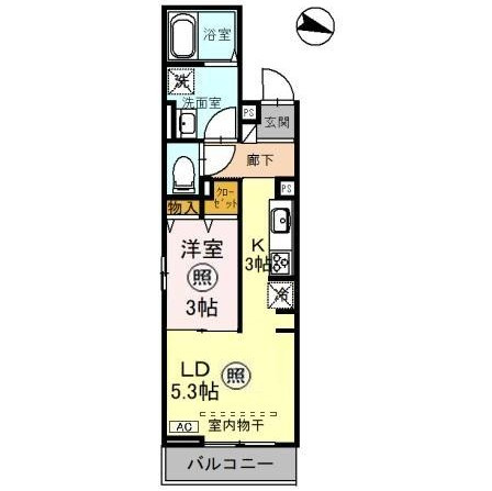 Spazioの間取り