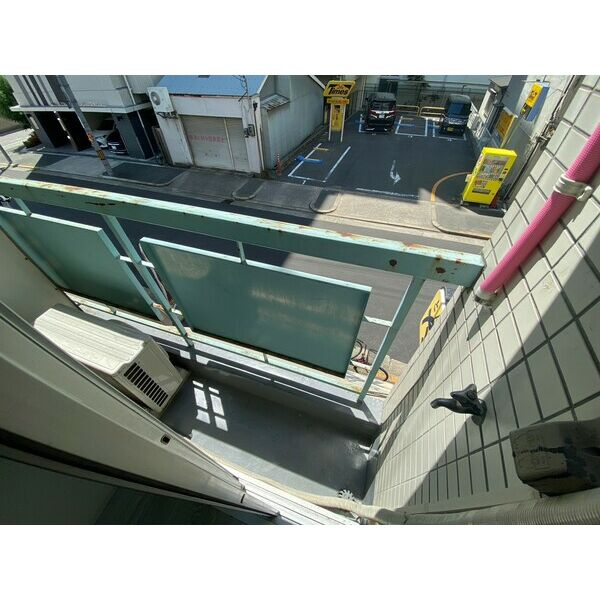 大阪市中央区農人橋２丁目の賃貸マンションのバルコニー