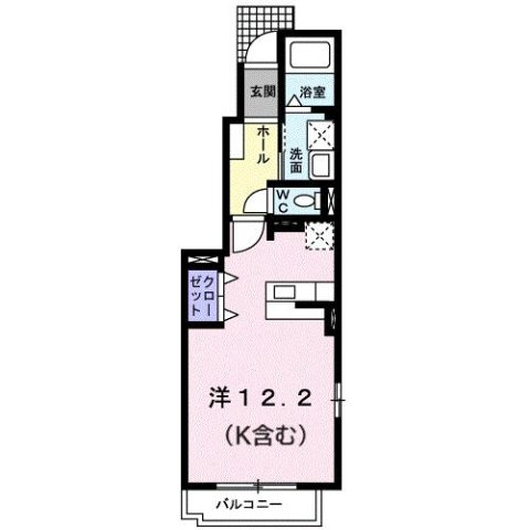 グランデＫⅡ　Ｃの間取り