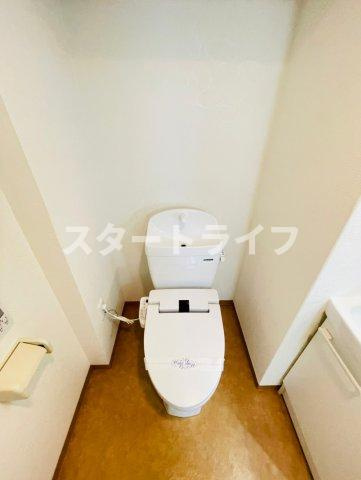 大阪市淀川区西三国３丁目の賃貸マンションのトイレ