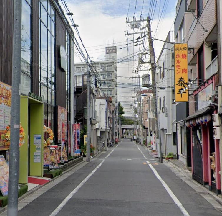 北区東十条４丁目の店舗事務所の周辺