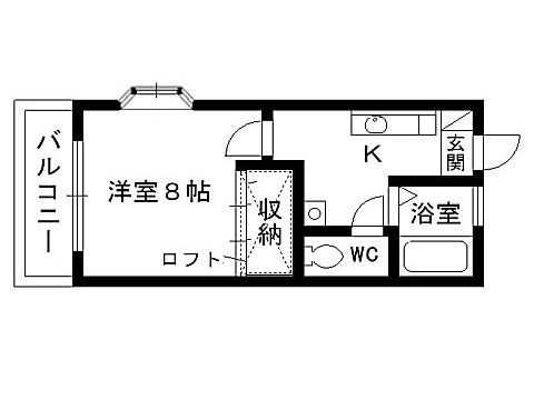 コンフォートいずみの間取り