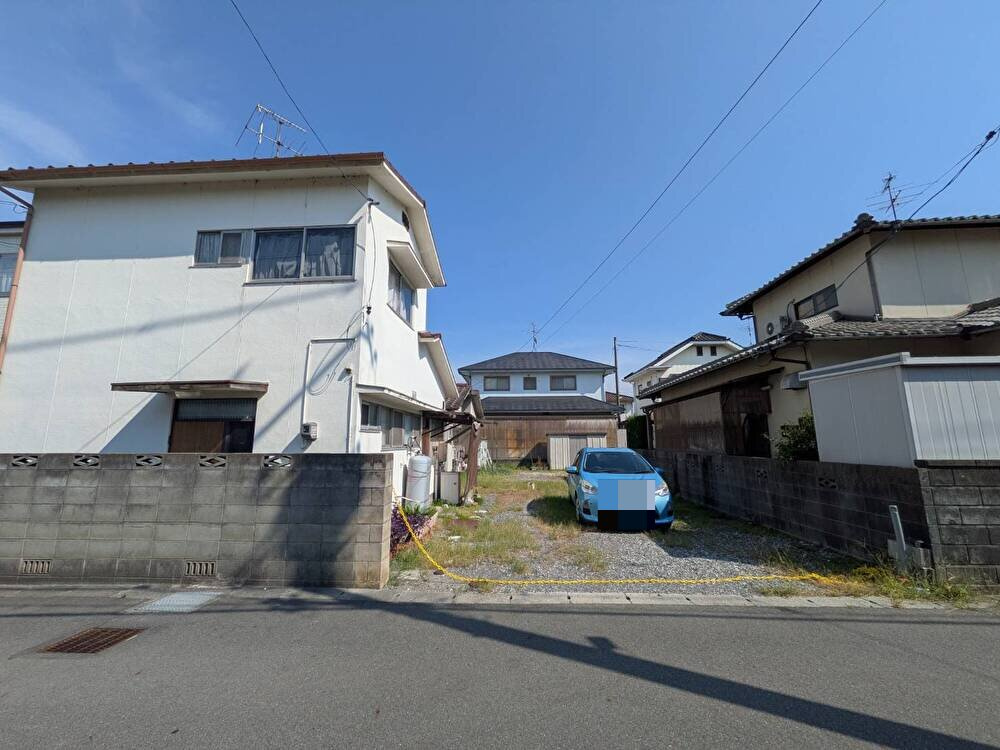 岡山市中区江並 土地の外観|◆現況は古家ありですが解体更地渡しとなります。