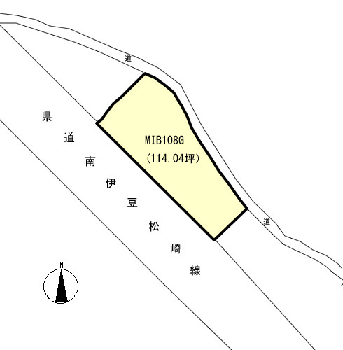 南伊豆町　下小野の土地図