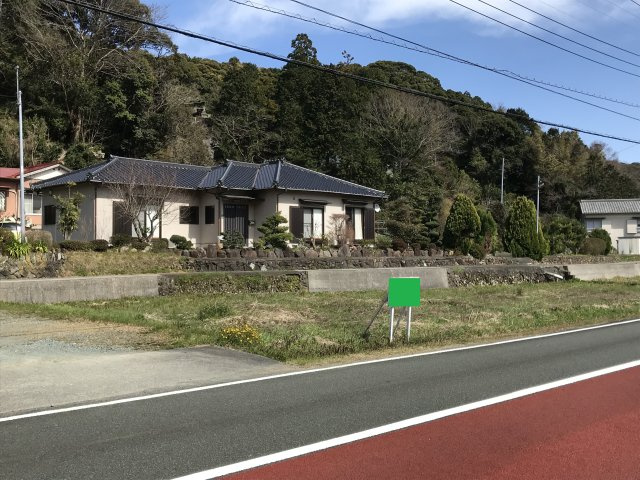 南伊豆町　下小野の前面道路含む現地写真