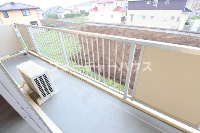 萩原コーポのバルコニー