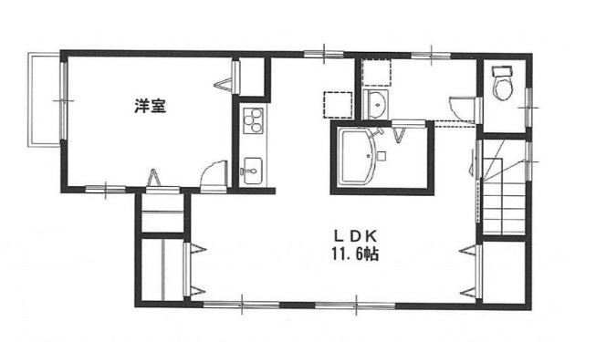 エルメゾン志茂の間取り|間取りです。