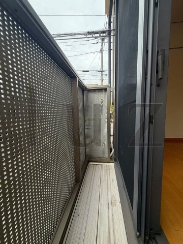 メイプルロードのバルコニー