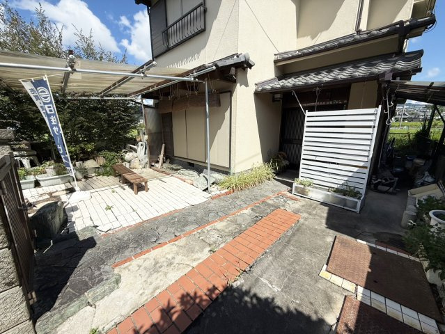高槻市宮之川原元町戸建の外観|現地外観です。（２０２６年９月現在）