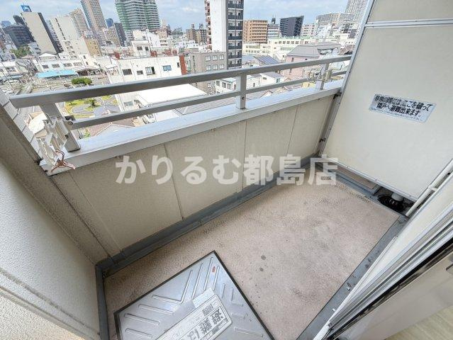 サンパレス都島のバルコニー