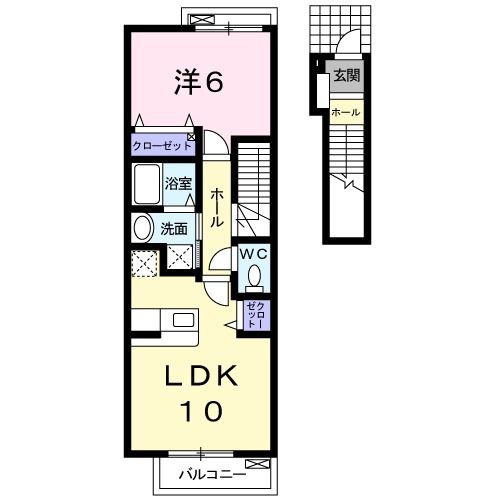 エスペランサⅠの間取り