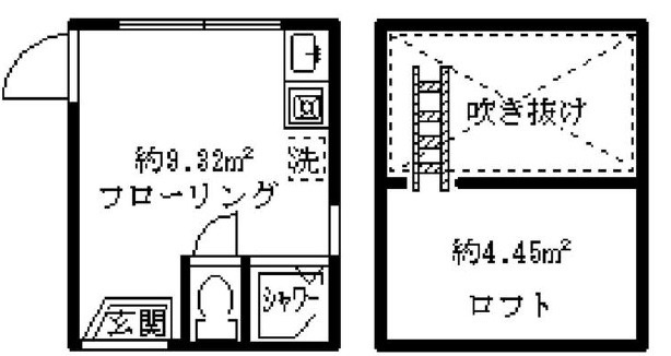 ソフィアパピヨンの間取り