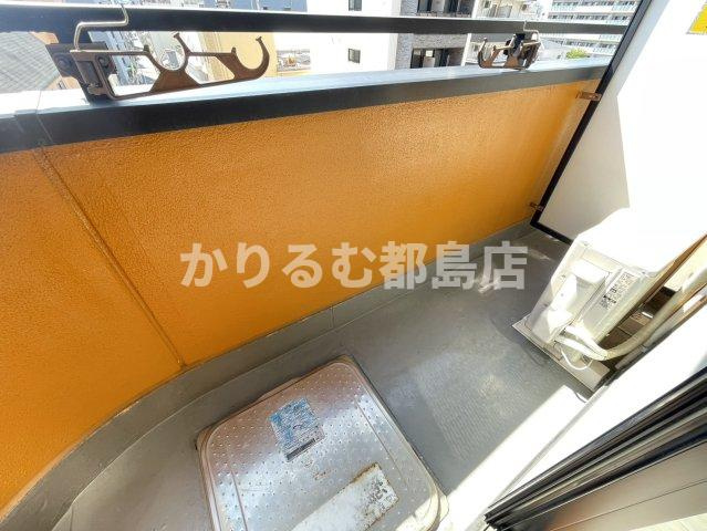 プロムナード都島のバルコニー