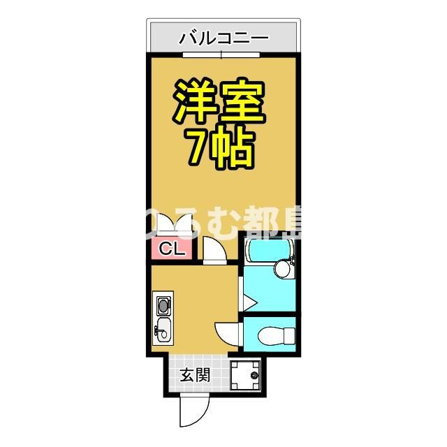 プロムナード都島の間取り
