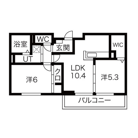 Bonheur（ボヌール）の間取り