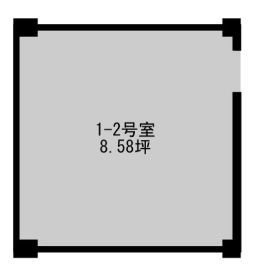 大阪市中央区東心斎橋２丁目の店舗事務所