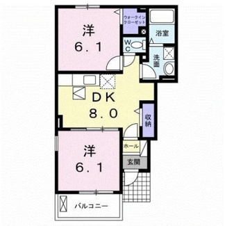 【間取り】 | ミルト唐子Ｃ