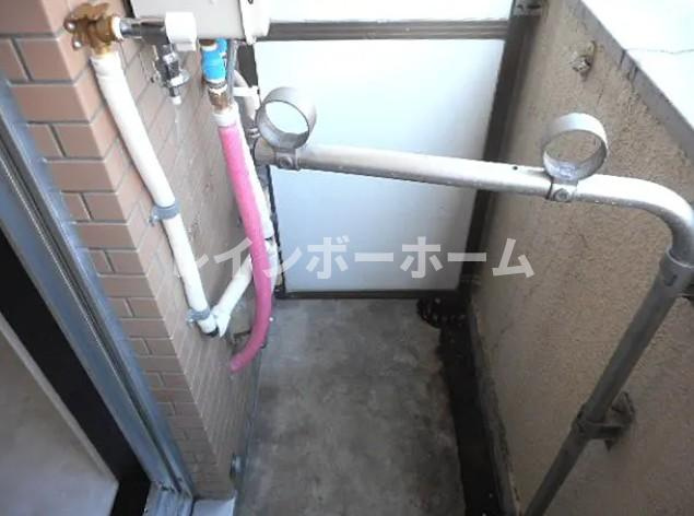 新小岩宝マンションのバルコニー