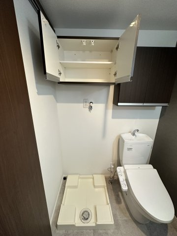 ポラ ステラ大和のその他|室内洗濯機置場の上には棚があります！