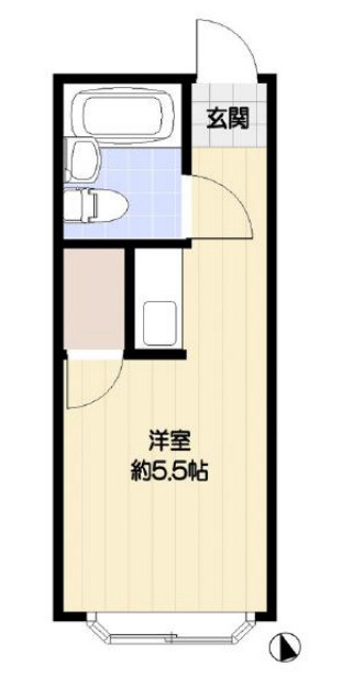 パレス池袋の間取り
