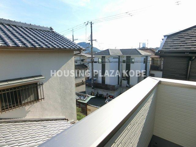 須磨区緑が丘新築戸建のバルコニー